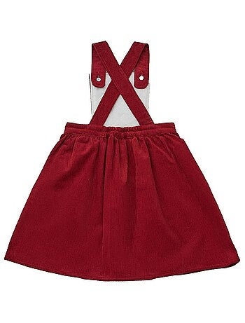 Robe Salopette Hiver Velours ÉCOLIÈRE - La Faute à Voltaire