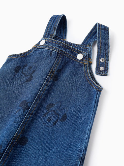 Robe Salopette en Denim à Motif Minnie - Kiabi