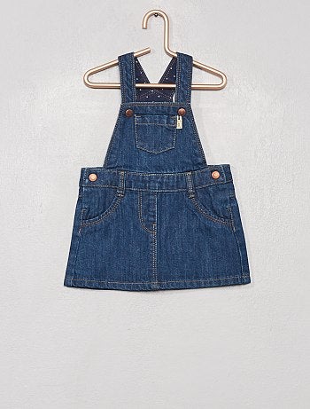 Robe salopette en denim