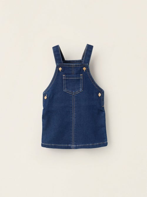 Robe Salopette en Denim - Kiabi