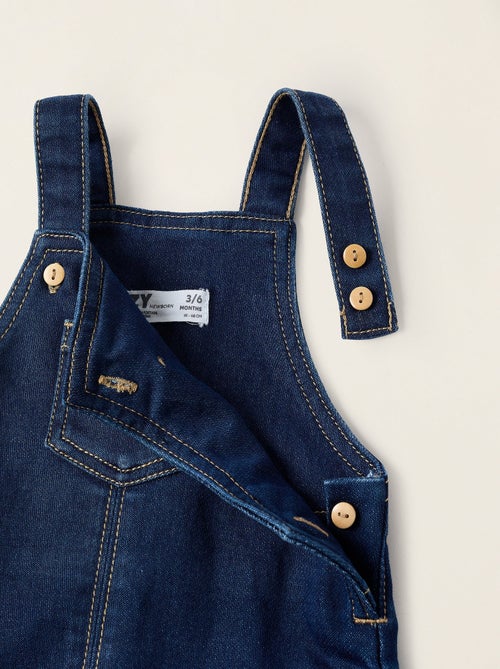 Robe Salopette en Denim - Kiabi