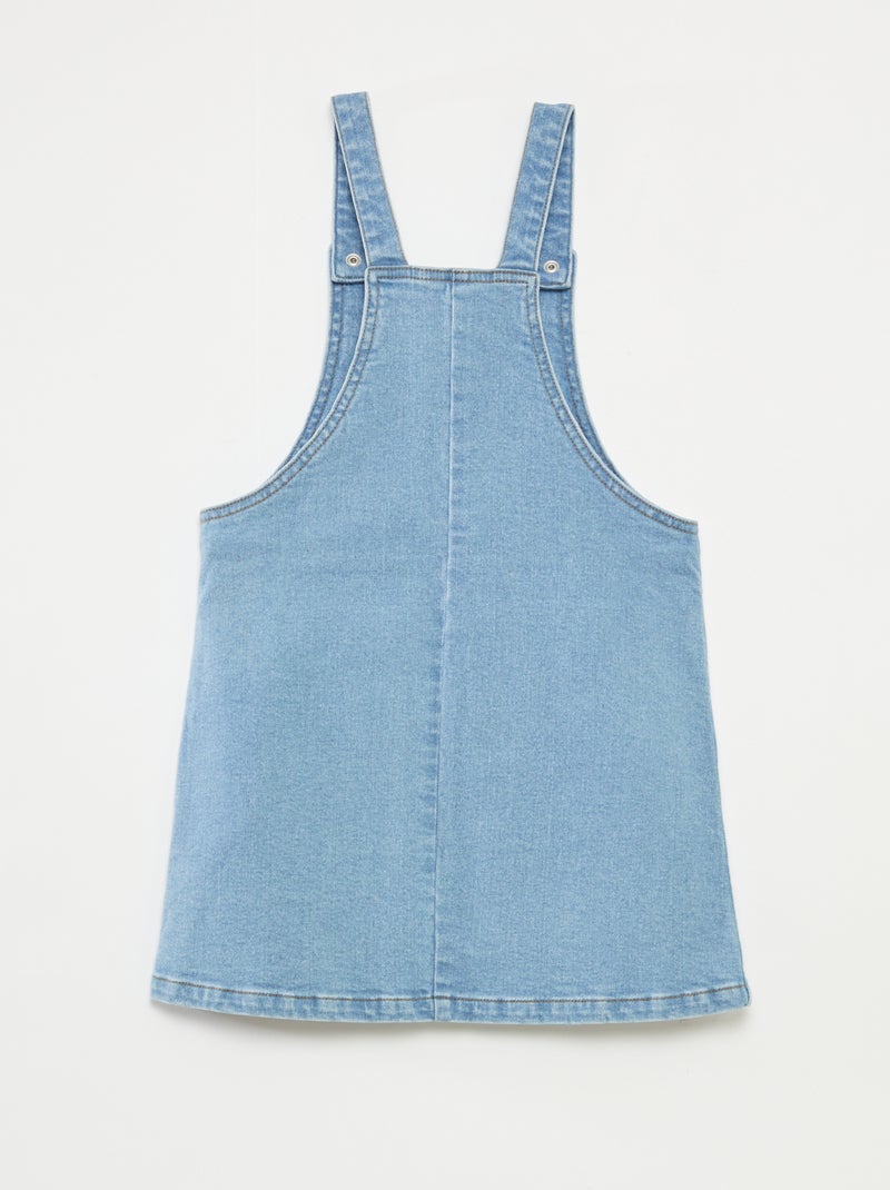 Robe salopette en denim 'Disney' Bleu - Kiabi