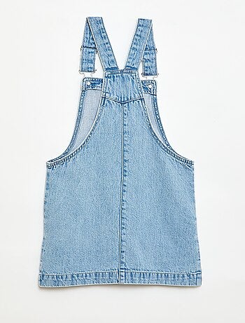 Robe salopette en jean