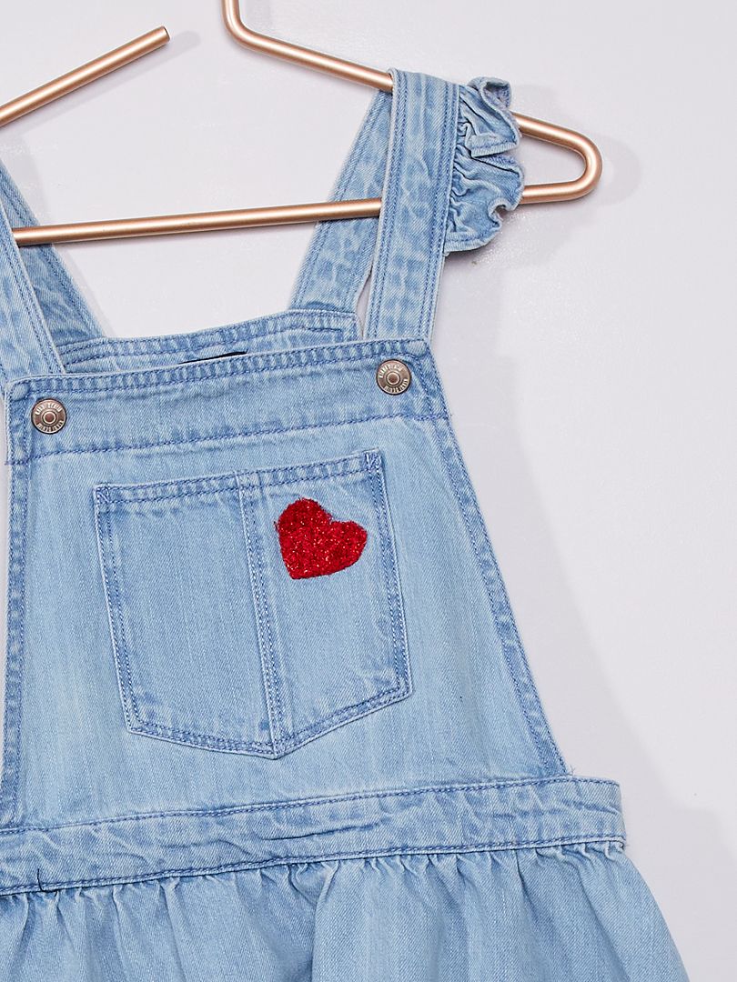 Robe Pull En Jean Bleu Sésame Street Pour Enfant Taille 5T – Salopette Originale