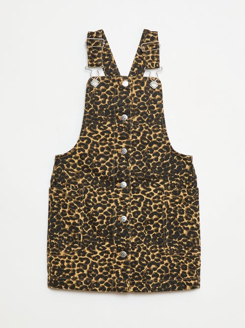 Robe salopette en jean - Kiabi