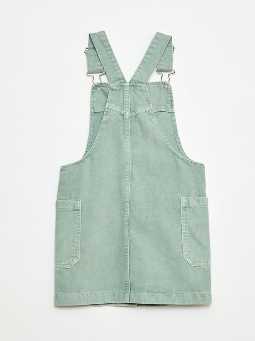Robe salopette en jean - Kiabi