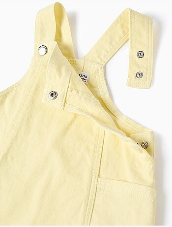 Robe salopette en sergé avec poches