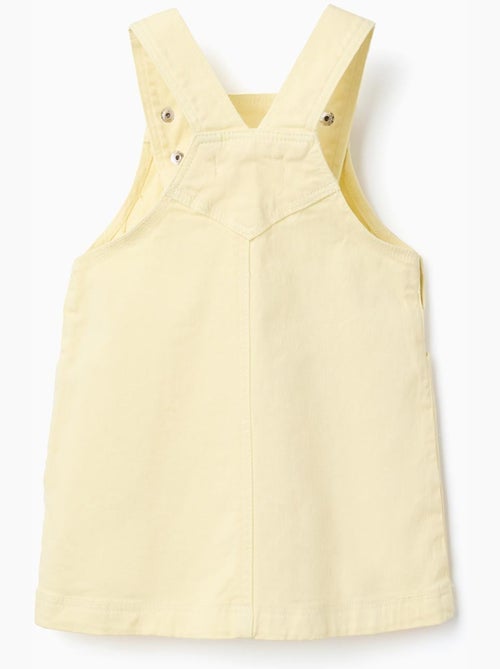 Robe salopette en sergé avec poches - Kiabi