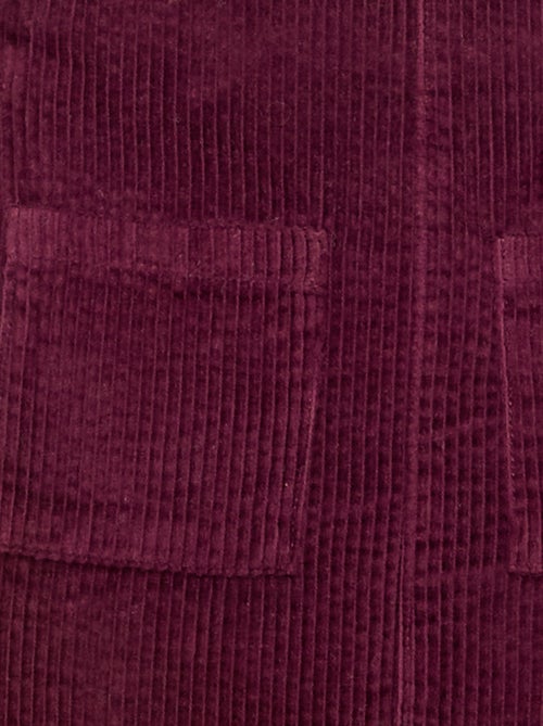 Robe salopette en velours côtelé - Kiabi Robe salopette en velours côtelé - Kiabi