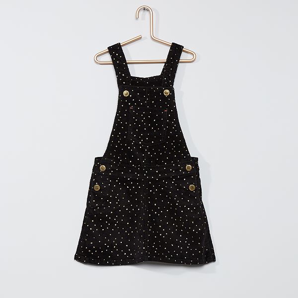 salopette noir robe