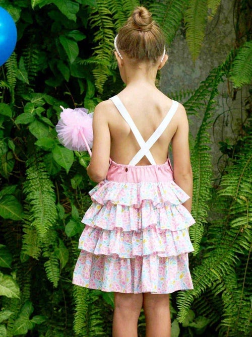 Robe Salopette   Fleurie  et    GIGI - La Faute à Voltaire - Kiabi