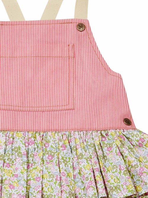 Robe Salopette   Fleurie Liberty   GIGI - La Faute à Voltaire - Kiabi