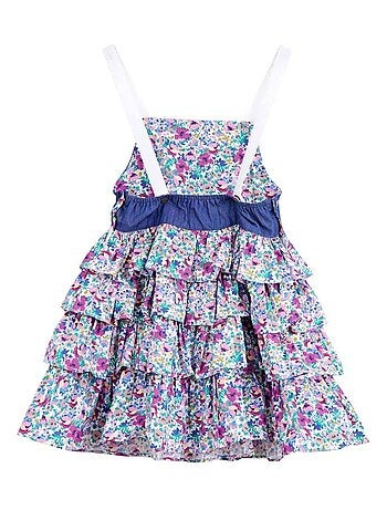 Robe Salopette Fleurs et GIGI - La Faute à Voltaire