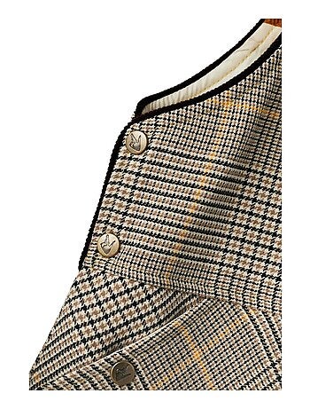 Robe Salopette Hiver à Carreaux Tartan LOLA - La Faute à Voltaire