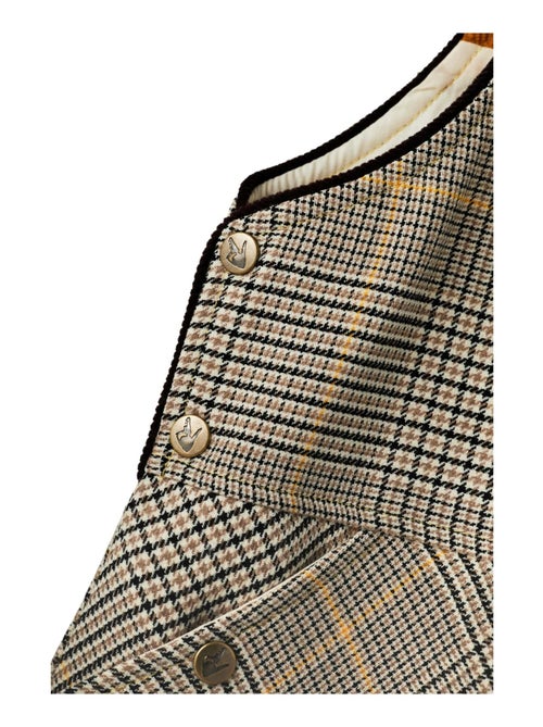 Robe Salopette  Hiver à Carreaux Tartan   LOLA - La Faute à Voltaire - Kiabi