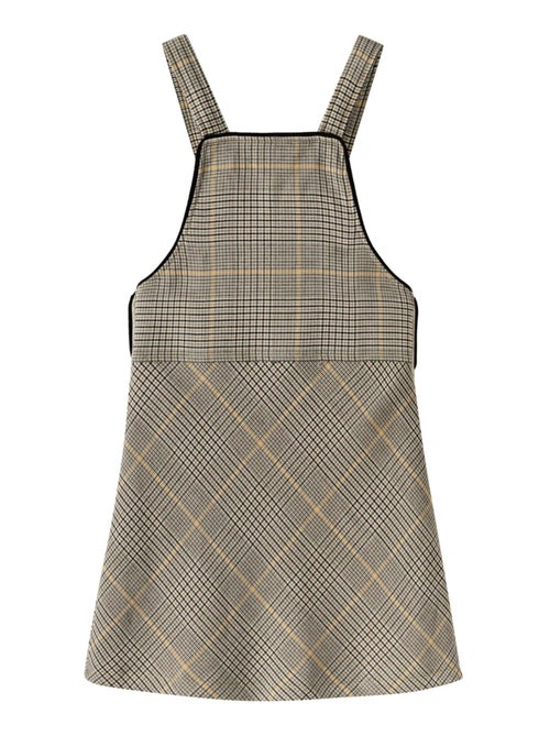 Robe Salopette  Hiver à Carreaux Tartan   LOLA - La Faute à Voltaire - Kiabi