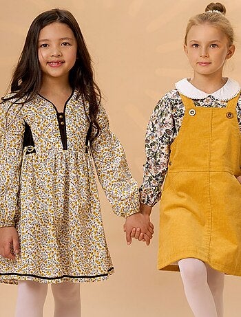 Robe Salopette Hiver en Velours LOLA - La Faute à Voltaire