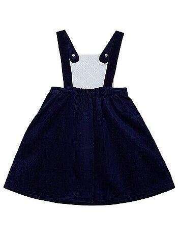 Robe Salopette Hiver Velours ECOLIÈRE - La Faute à Voltaire