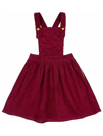 Robe Salopette Hiver Velours ÉCOLIÈRE - La Faute à Voltaire