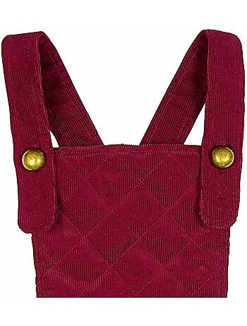 Robe Salopette Hiver Velours ÉCOLIÈRE - La Faute à Voltaire