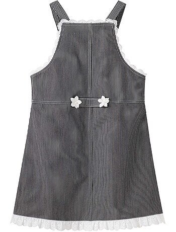 Robe Salopette Jean Rayée LOLA - La Faute à Voltaire