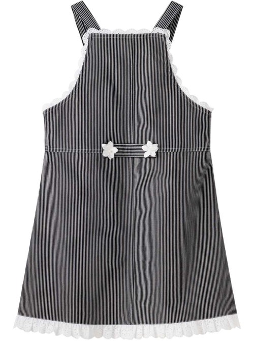 Robe Salopette  Jean Rayée    LOLA - La Faute à Voltaire - Kiabi