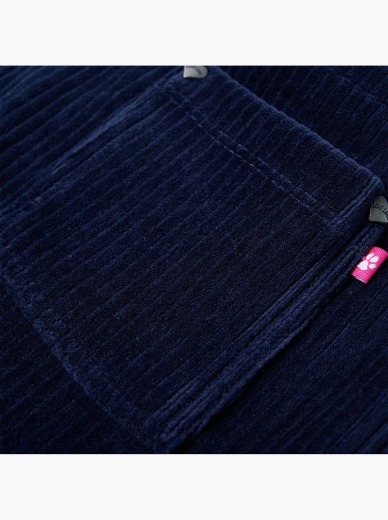 Robe Salopette Pour Enfants Coton - VidaXL Bleu - Kiabi