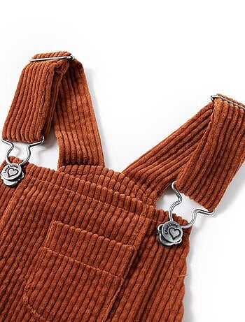 Robe Salopette Pour Enfants Coton - VidaXL