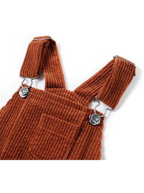 Robe Salopette Pour Enfants Coton - VidaXL - Kiabi