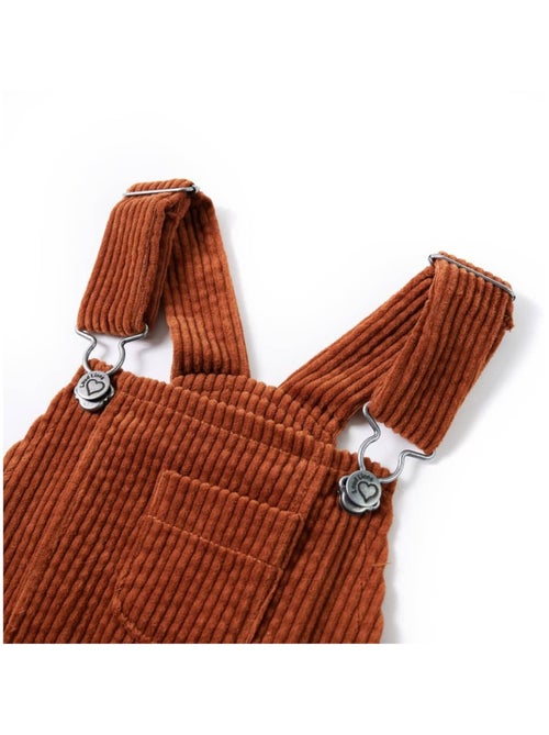 Robe Salopette Pour Enfants Coton - VidaXL - Kiabi