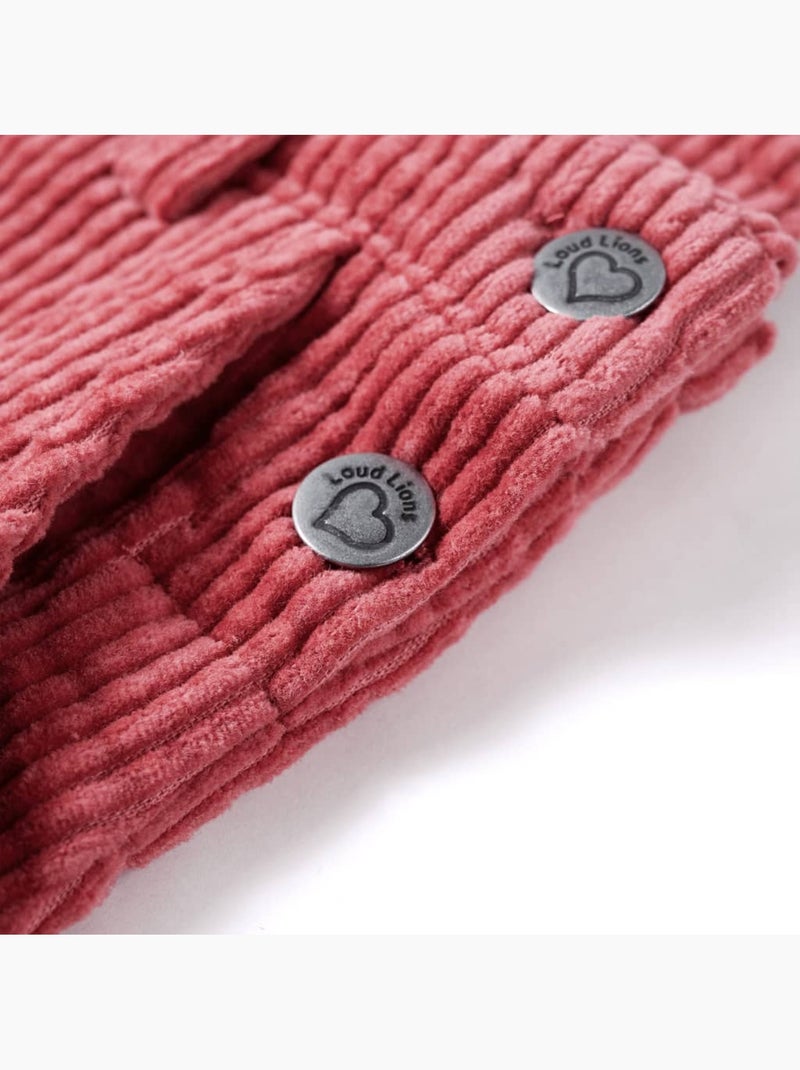 Robe Salopette Pour Enfants Coton - VidaXL Rose - Kiabi