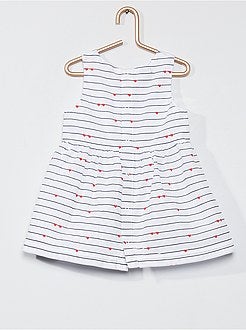 Robe sans manche imprimée - Kiabi