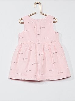 Robe sans manche imprimée - Kiabi