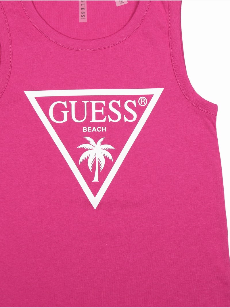 Robe sans manches - Guess kids Magenta - Kiabi
