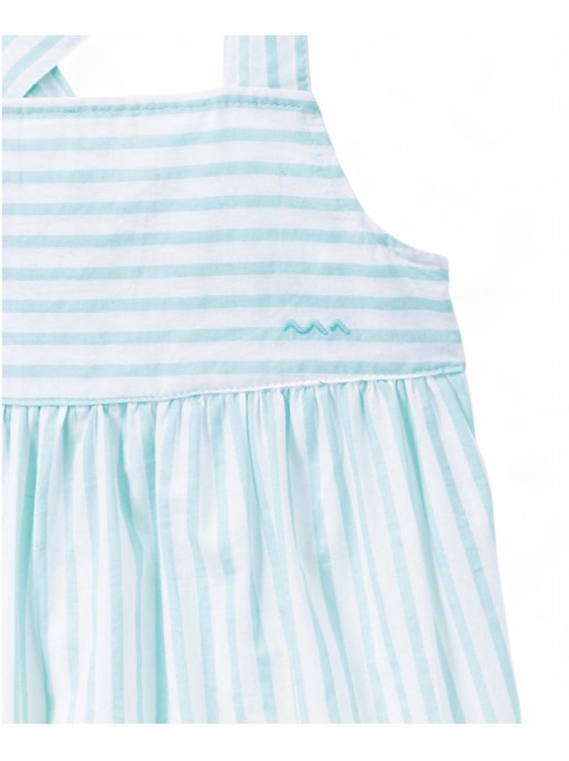 Robe sans manches - Terre de Marins Blanc Vert - Kiabi