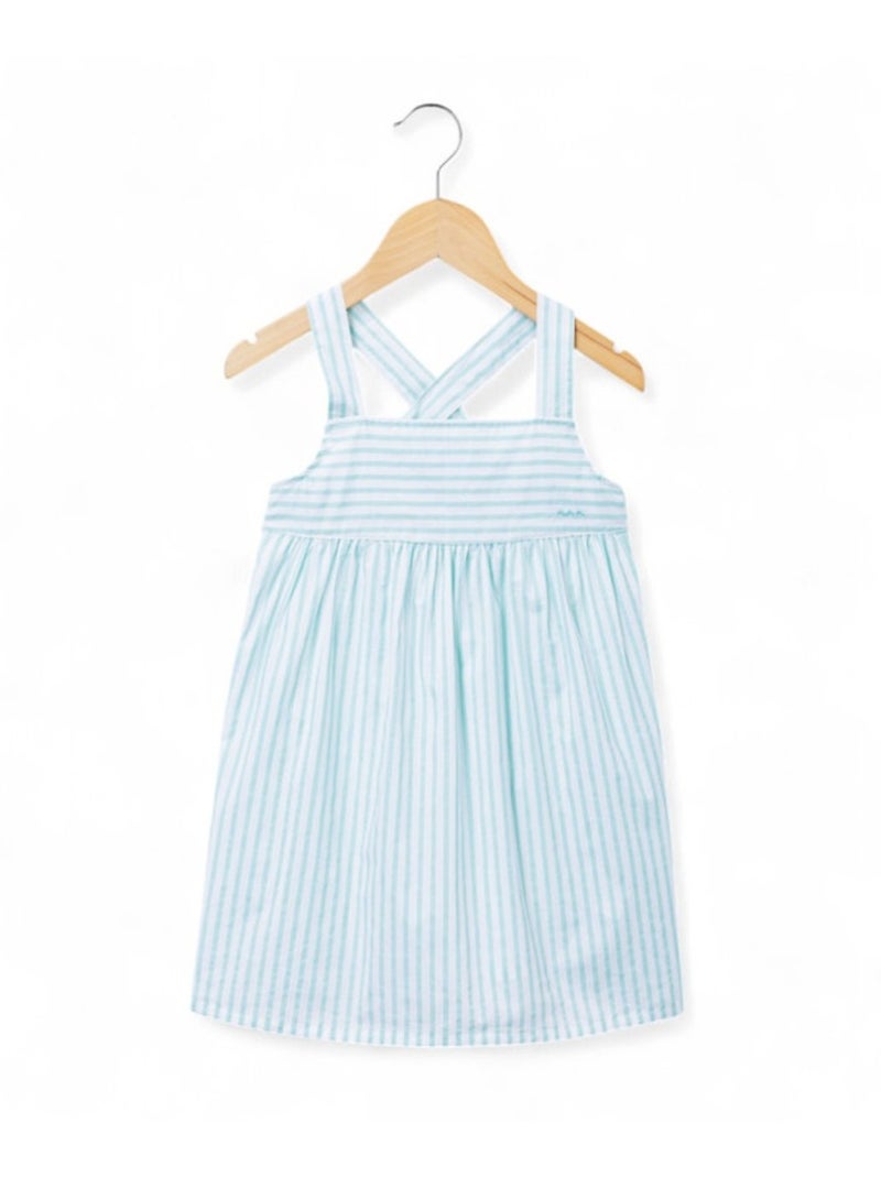 Robe sans manches - Terre de Marins Blanc Vert - Kiabi
