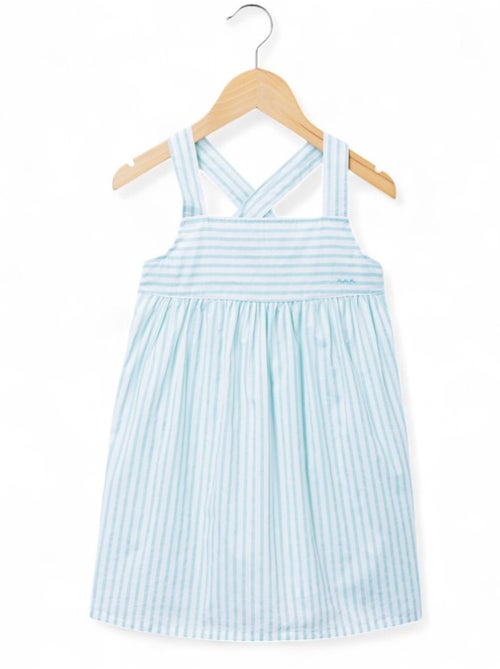 Robe sans manches 100% coton - terre de marins - Kiabi Robe sans manches 100% coton - terre de marins - Kiabi