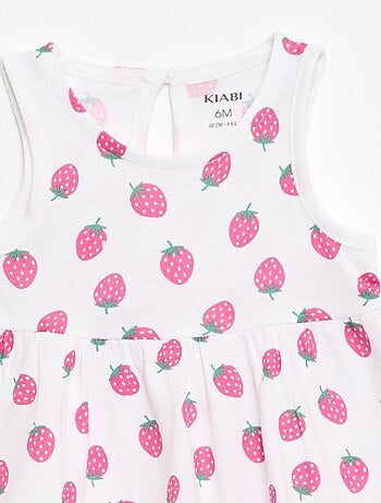 Robe sans manches à message