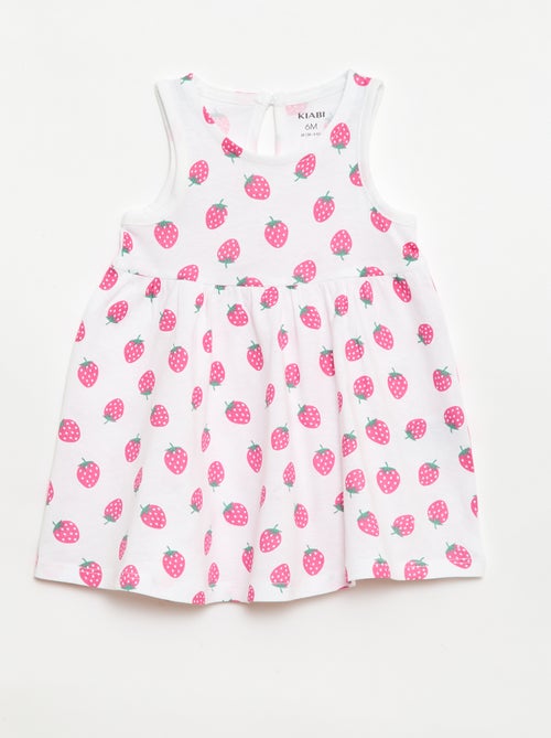 Robe sans manches à message - Kiabi