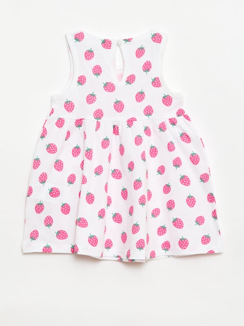 Robe sans manches à message - Kiabi