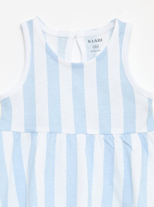 Robe sans manches à message - Kiabi
