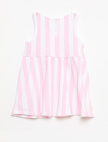 Robe sans manches à message