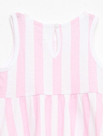 Robe sans manches à message