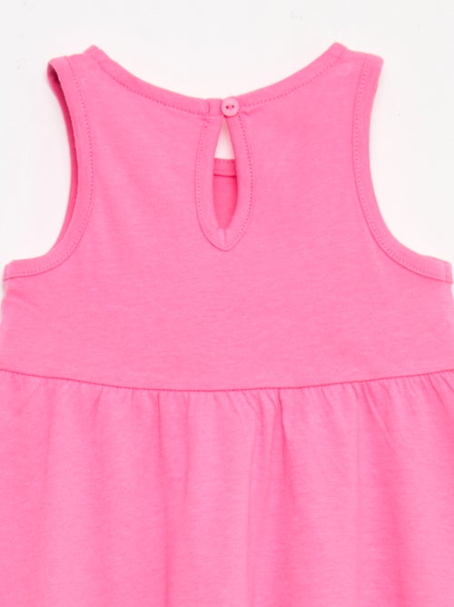 Robe sans manches à message - Kiabi