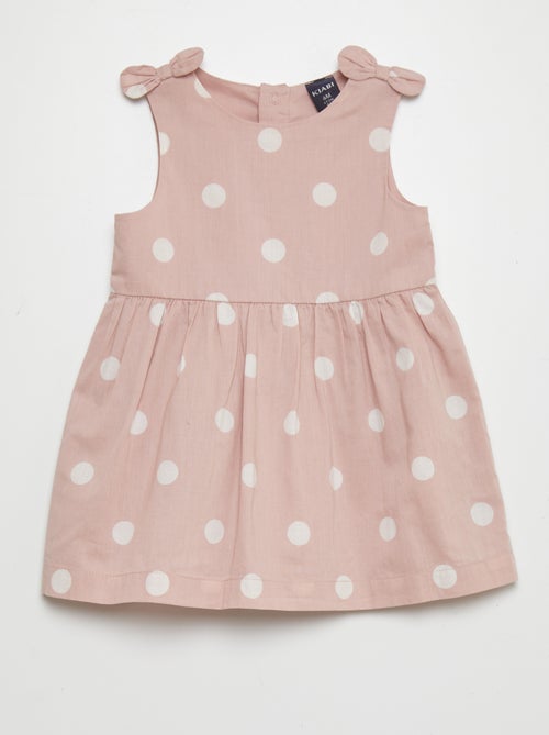 Robe sans manches à motif - Kiabi