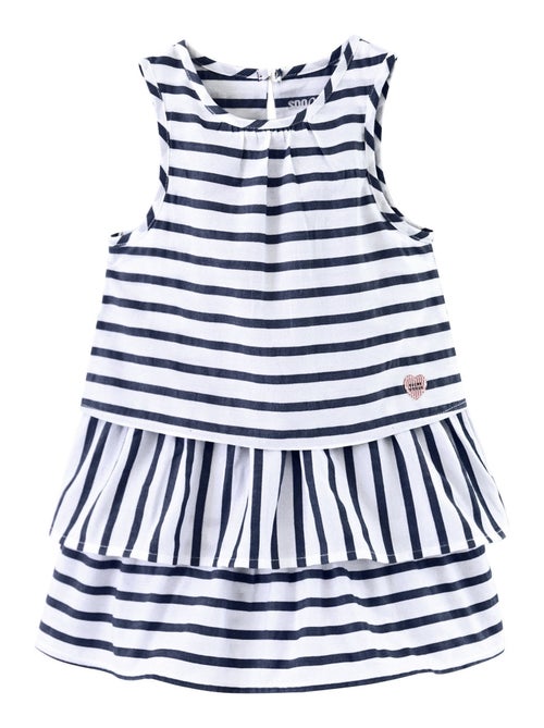 ROBE SANS MANCHES A VOLANTS - Kiabi