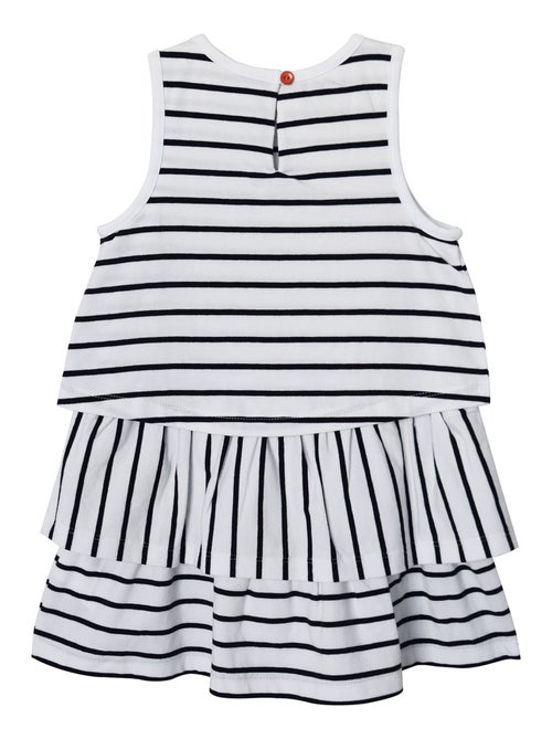 ROBE SANS MANCHES A VOLANTS - Kiabi