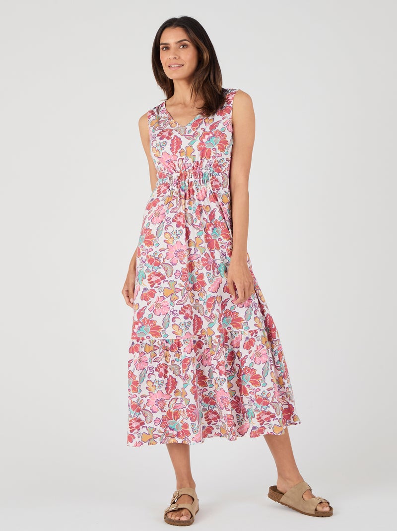 Robe sans manches Climatyl en maille - Damart Blanc Ecru - Kiabi