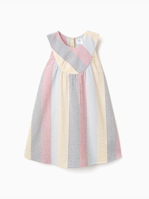 Robe sans manches en coton à rayures You&Me - Kiabi