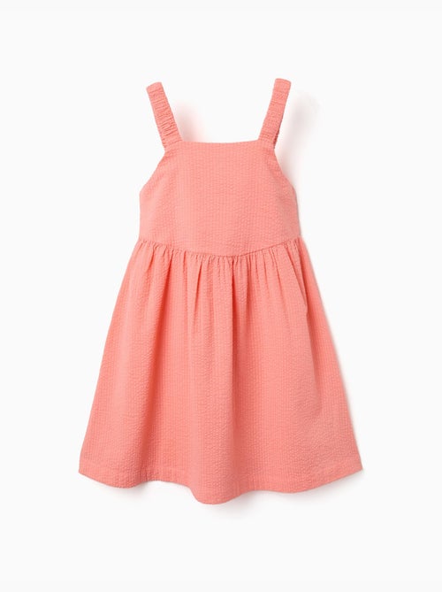 Robe sans manches en coton avec bretelles élastiques - Kiabi Robe sans manches en coton avec bretelles élastiques - Kiabi